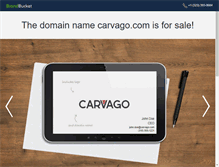 Tablet Screenshot of carvago.com